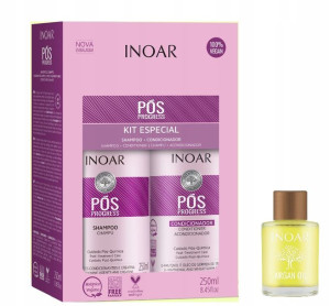 Inoar Pos 2x 250ml po kreatynie + Argan oil 7ml