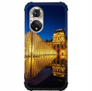Etui Anti-Shock Do HUAWEI HONOR 50 Podróże Wzory
