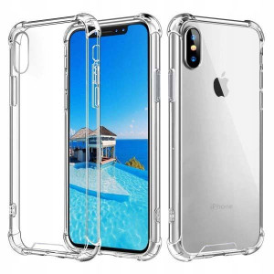 Etui Anti-shock Do Iphone Xs Max Ochrona Bezbarwne