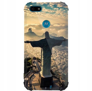 Etui Anti-Shock Do MOTOROLA E6 PLAY Podróże Wzory