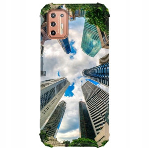 Etui Anti-Shock Do MOTOROLA G9 PLUS Podróże Wzory