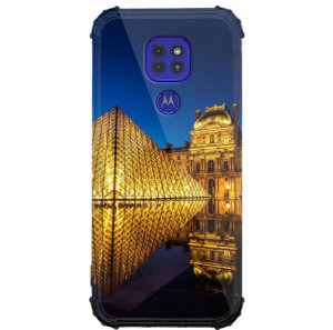 Etui Anti-Shock Do MOTOROLA G9 Podróże Świat Wzory