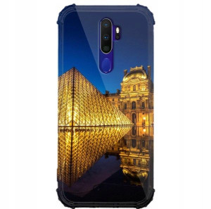 Etui Anti-Shock Do OPPO A11 Podróże Świat Wzory