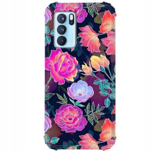 Etui Anti-Shock Do OPPO RENO 6 5G Mistyczne Wzory