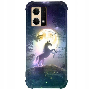 Etui Anti-Shock Do OPPO RENO 7 4G Mistyczne Wzory
