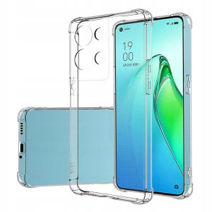 Etui Anti-shock Do Oppo Reno 8 Ochronne Bezbarwne
