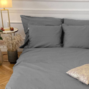 Komplet pościeli bawełnianej Flannel Gray