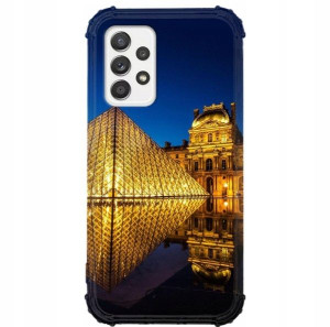 Etui Anti-Shock Do SAMSUNG A52 4G Podróże Wzory