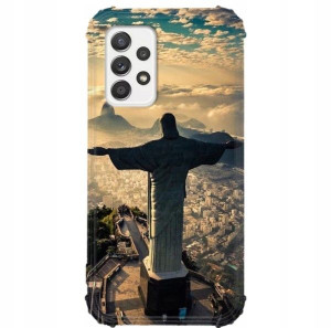 Etui Anti-Shock Do SAMSUNG A52 5G Podróże Wzory