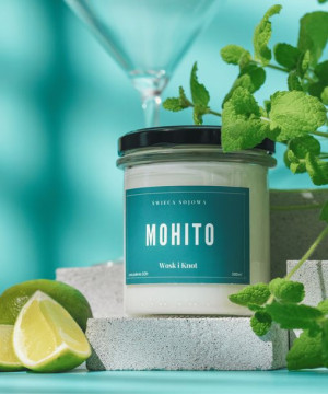 Świeca sojowa zapachowa MOHITO 200ml