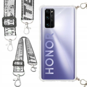 Etui Anti-Shock Smycz Biała HUAWEI HONOR 30 PRO