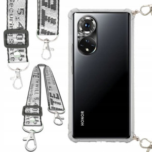 Etui Anti-Shock Smycz Biała HUAWEI HONOR 50 PRO