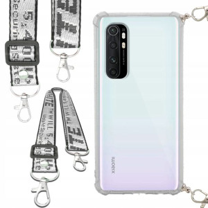 Etui Anti-Shock Smycz Biała XIAOMI MI NOTE 10 LITE