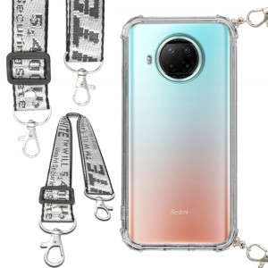 Etui Anti-Shock Smycz Biała XIAOMI REDMI NOTE 9 5G