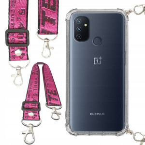 Etui Anti-Shock Smycz Różowa Do ONEPLUS NORD N100