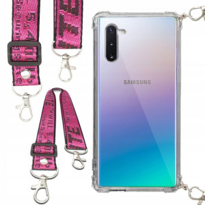 Etui Anti-Shock Smycz Różowa Do SAMSUNG NOTE 10 5G