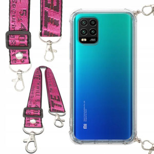 Etui Anti-Shock Smycz Różowa Do XIAOMI MI 10 LITE