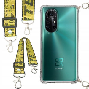 Etui Anti-Shock Smycz Żółta Do HUAWEI NOVA 8 5G