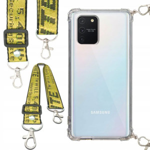 Etui Anti-Shock Smycz Żółta Do SAMSUNG S10 LITE