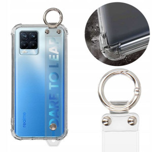 Etui Anti-shock Z Paskiem Do Realme 8 Pro Ochronne