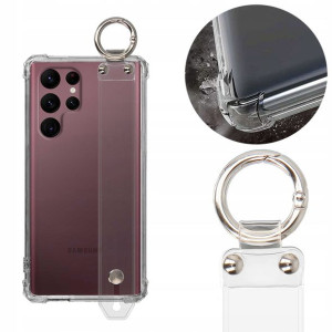 Etui Anti-shock Z Paskiem Do Samsung S22 Ultra