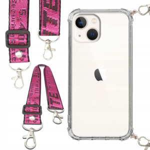 Etui Anti-Shock Ze Smyczą Różowa Do IPHONE 13 MINI