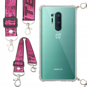 Etui Anti-Shock Ze Smyczą Różowa Do ONEPLUS 8 PRO