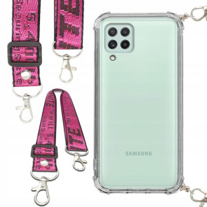 Etui Anti-Shock Ze Smyczą Różowa Do SAMSUNG A22 4G