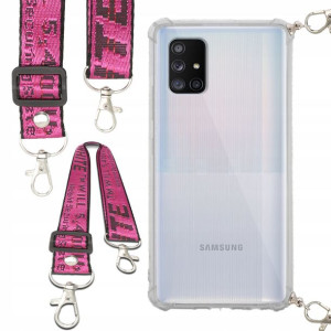 Etui Anti-Shock Ze Smyczą Różowa Do SAMSUNG A71 5G