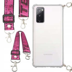 Etui Anti-Shock Ze Smyczą Różowa Do SAMSUNG S20FE