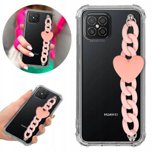 Etui Antishock Blink do HUAWEI NOVA 8 SE Jasny Róż