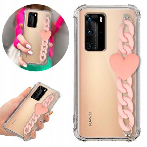Etui Antishock Blink do HUAWEI P40 PRO Jasny Róż