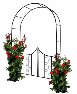 Pergola Ogrodowa Łuk Na Róże Kwiaty Pnącza Bramka