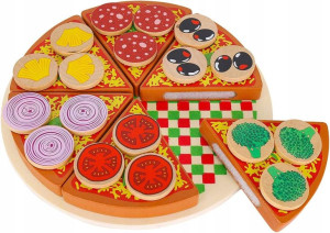 Drewniana Pizza Do Krojenia Na Rzep Akcesoria Nóż
