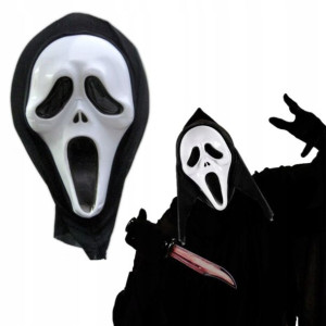 Maska Krzyk Z Kapturem Maski Scream Halloween