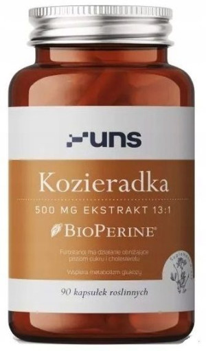 UNS Kozieradka 500mg Ekstrakt Libido 90kapsułek