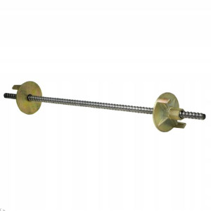 Zestaw Ściąg 3m + 2x nakrętka talerzowa 100mm