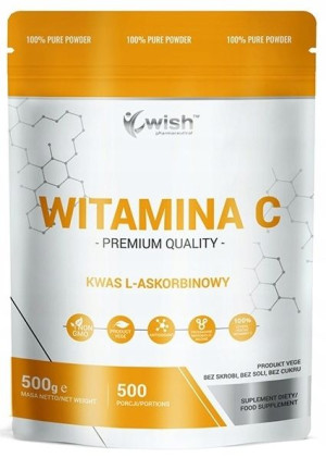 Witamina C Wish Pharmaceutical 1000mg 500g