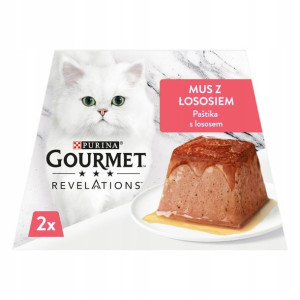 PURINA GOURMET Revelations łosoś mokra karma 2x57g