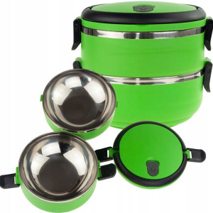 Pojemnik Żywność Menażka Obiadowy Lunch Box