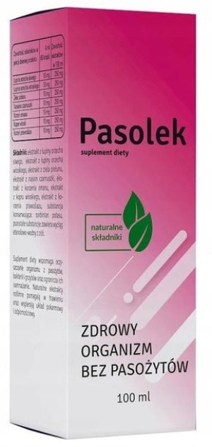 PASOLEK - na pasożyty, owsiki, glizdy 100 ml