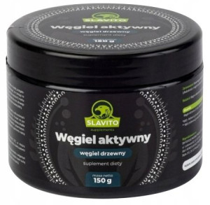 Slavito Węgiel Aktywny w proszku 150g Dr Czerniak