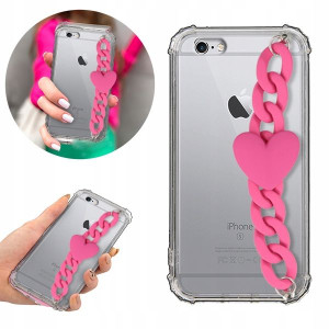 Etui Antishock Blink do IPHONE 6 Serce Łańcuszek