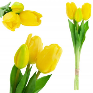 Tulipany Bukiet Tulipanów Gumowane Gumowe Jak Żywe