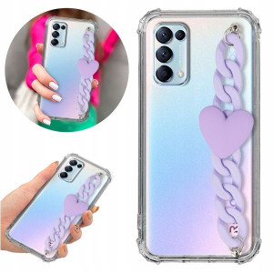 Etui Antishock Blink do OPPO RENO 5 5G Łańcuszek