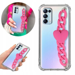Etui Antishock Blink do OPPO RENO 5 5G Łańcuszek