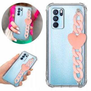 Etui Antishock Blink do OPPO RENO 6 5G Jasny Róż