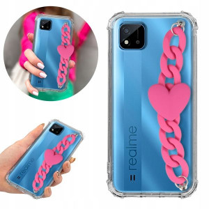 Etui Antishock Blink do REALME C11 2021 Łańcuszek