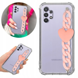 Etui Antishock Blink do SAMSUNG A32 4G Jasny Róż