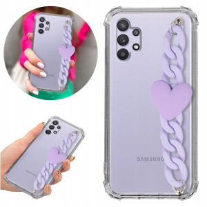 Etui Antishock Blink do SAMSUNG A32 4G Łańcuszek